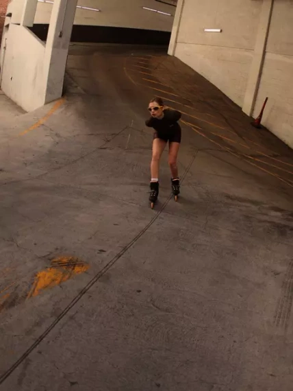 Kolečkové brusle K2 ALEXIS 80 BOA Černo-růžové