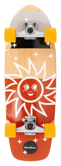 Mindless Soul Surf Skate Board Brown 29.5"