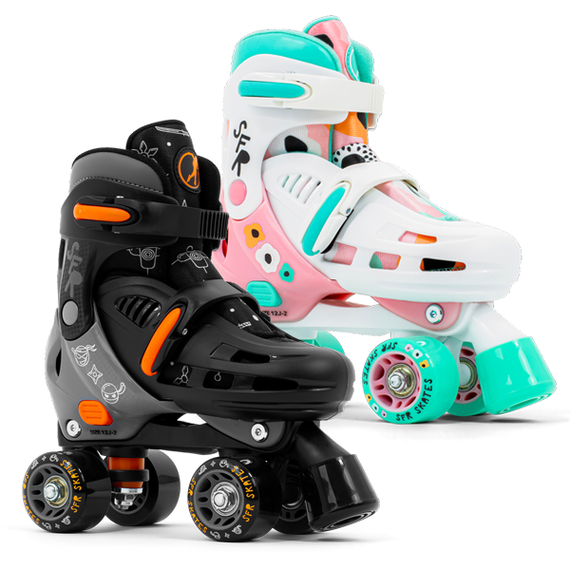 SFR Storm V Nastavitelné dětské čtyřkolové brusle Ninja