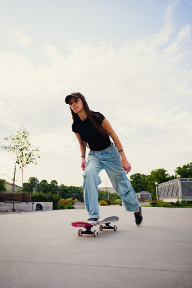 Kompletní Urban Sports Červené logo Skateboard 8.0"