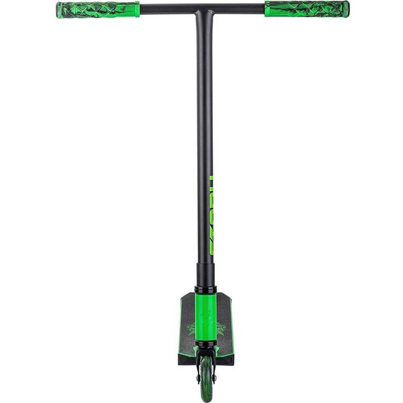 Vysoce výkonný skútr Story Diablo Black and Lime. 78 cm