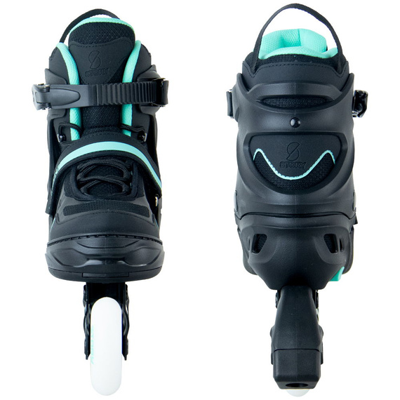 Story Fusion Nastavitelné inline brusle Mint LED