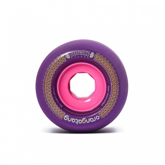 Orangatang Beefcake Longboard Wheels Purple 73mm 83A
