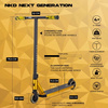 Hliníková lehká koloběžka pro mladé jezdce NKD Next Generation Stunt Gold wys. 79,4 cm