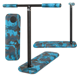 NKD PRO 7,5" Trampolína Scooter Black and Blue Army wys. 60-90 cm