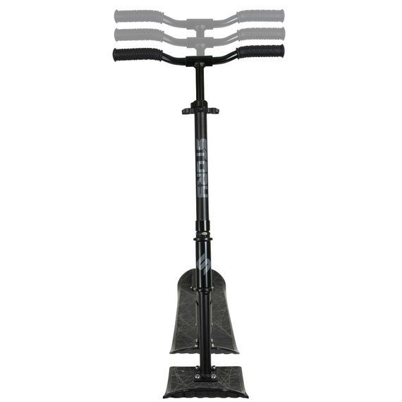 Story Deluxe Snow Scooter Black 83-94 cm