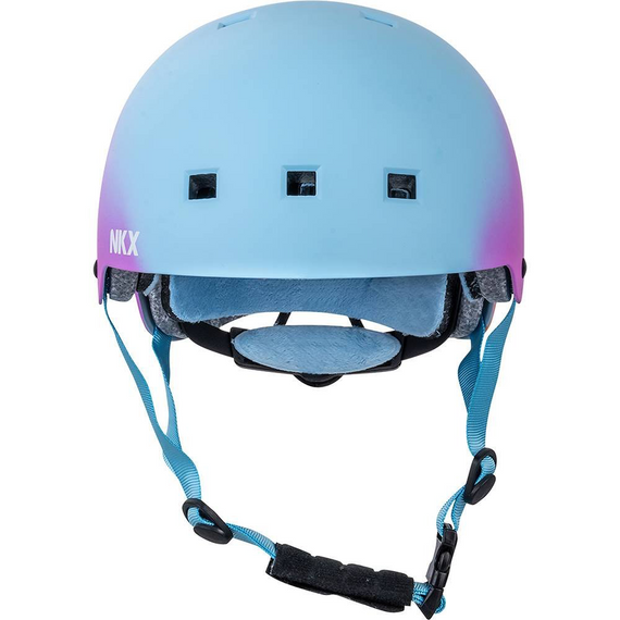 Kask Na Deskorolkę Hulajnogę NKX Brain Saver Rainbow Fade