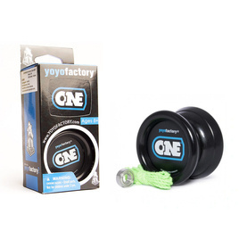 Yoyo pro začátečníky 2 ložiska YoYoFactory ONE Black