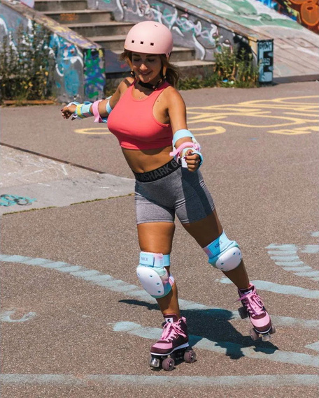 NKX Brain Saver Skateboardová helma Peach