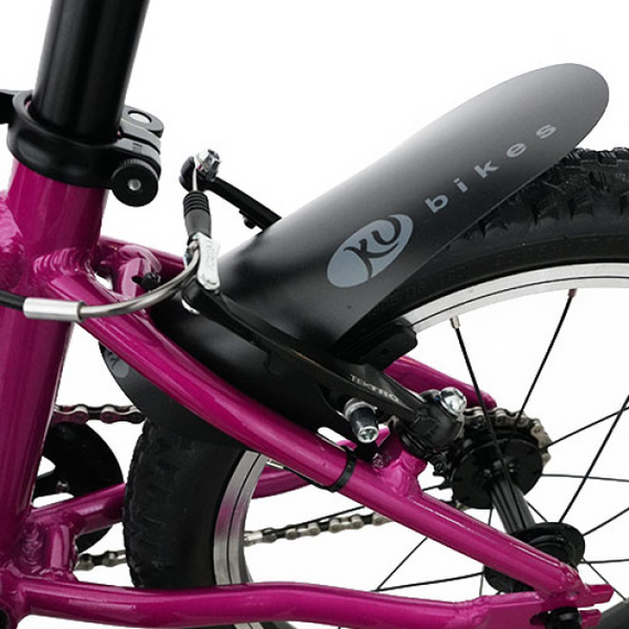Błotniki do rowerów KUbikes z hamulcami V-Brake KUbikes Mudguards Czarny
