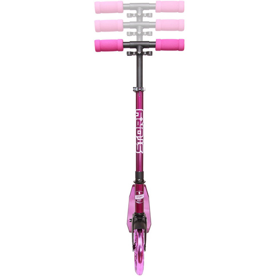 Přepravní koloběžka s velkými koly Story Urban GO! Fialová