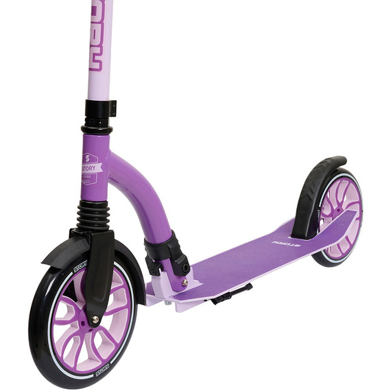 Městská dopravní koloběžka Story Big Wheel Advanced Foldable Scooter Purple 230/200 mm