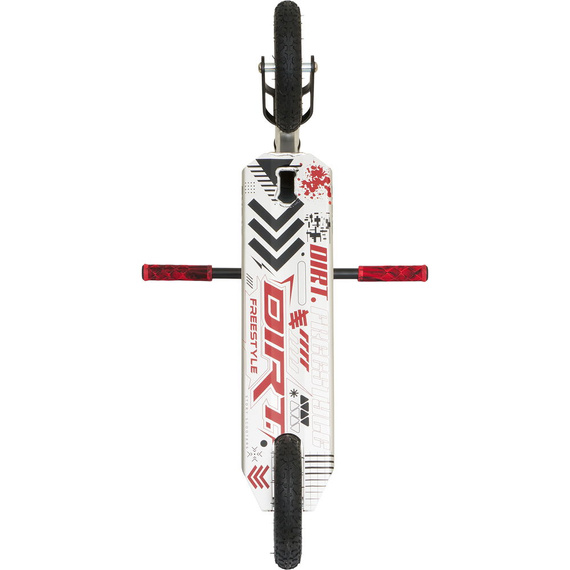 Terenowa Hulajnoga Wyczynowa Story Dirt Freestyle Scooter Czarno-Srebrny 89,9 cm