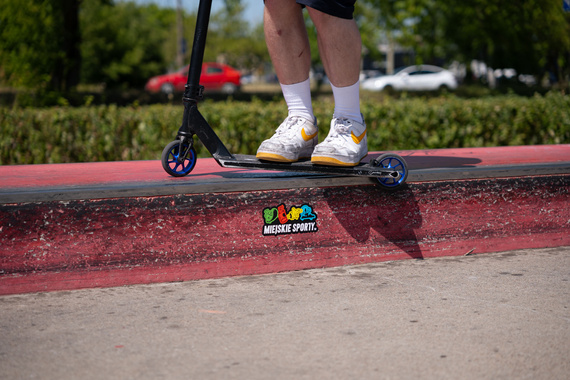 Městské sporty Samolepky A4 - 2 ks. (verze A a B)