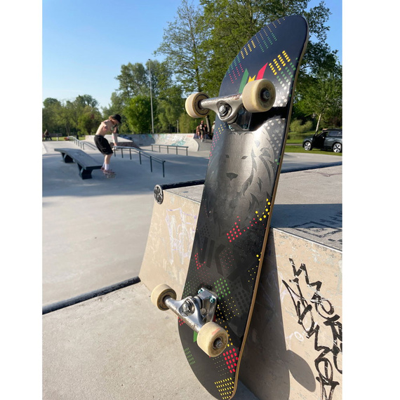 Kompletní skateboard NKX Rasta Royal Series Lion 8,25"