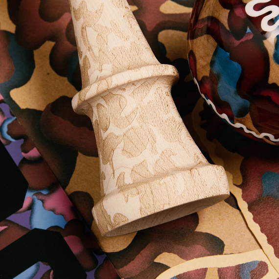 Kendama KROM Plasticity Naked Halo