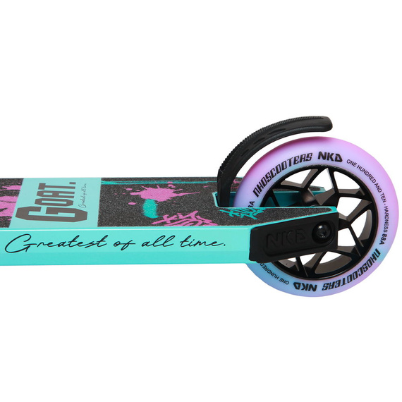 NKD GOAT Stunt scooter Růžová a mentolová barva. 83 cm