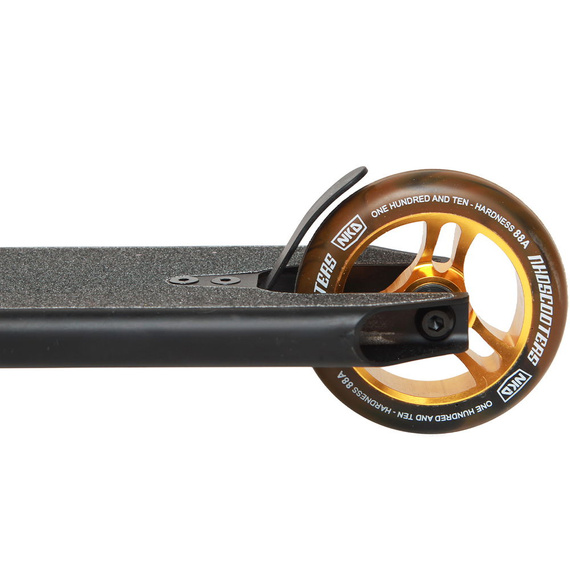 NKD RIZZ Stunt Scooter Black and Gold 85 cm