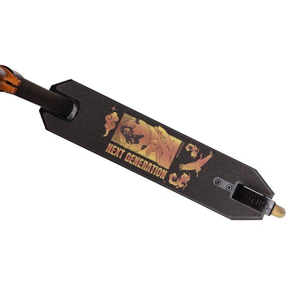 NKD Next Generation Black-Gold High Performance Aluminium Lehká koloběžka pro mladé jezdce. 79,4 cm