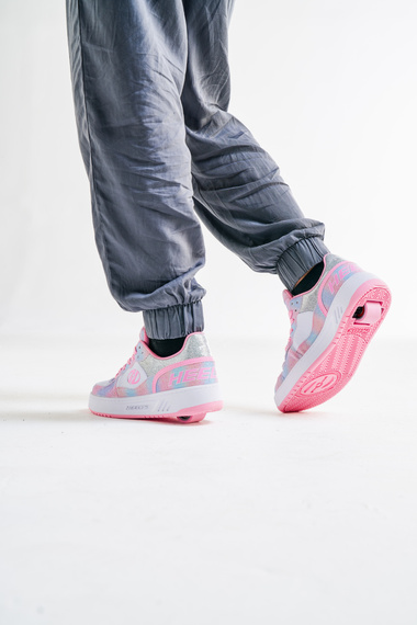 Boty Heelys Rezerve Low Bright pink/White/Tanes