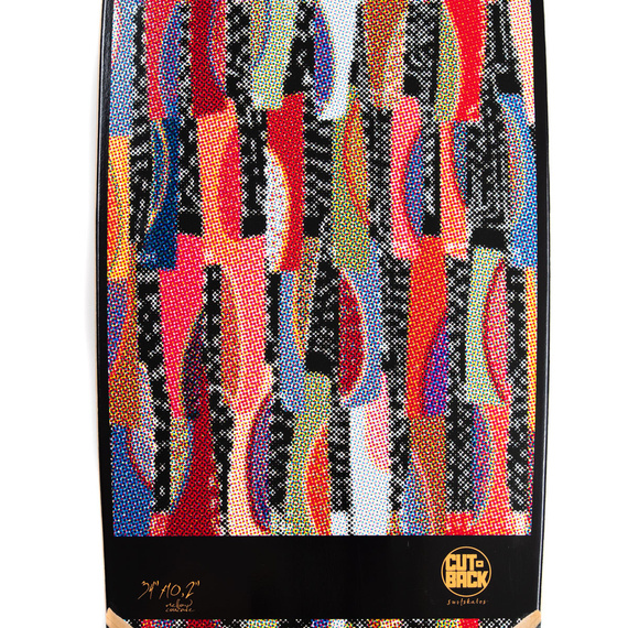 Surfskate Cutback Surfboard Feather 34" ST