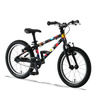KUbikes 16L Superlight Kids Bike Black Comic Book