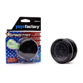 Yoyo s plastovým ložiskem YoYoFactory Spinstar Black