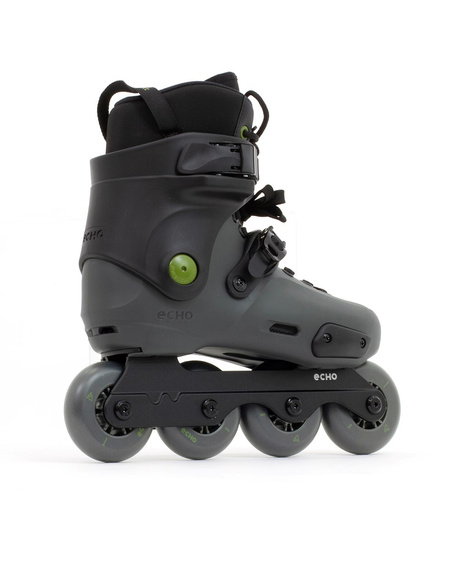 Echo Sonar 4 Wheel Freeskates Black