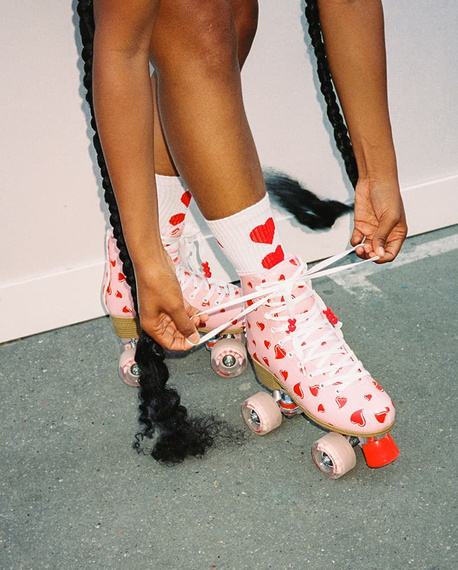 Impala Quad Skate Falling Hearts