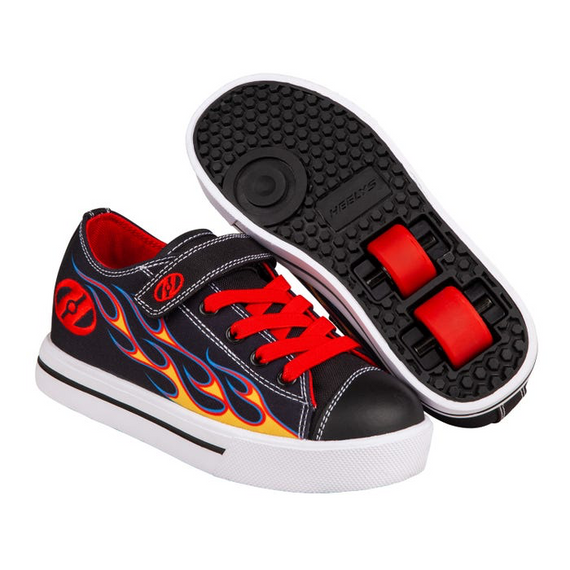 Boty Heelys Snazzy X2 Black/Yellow/Red