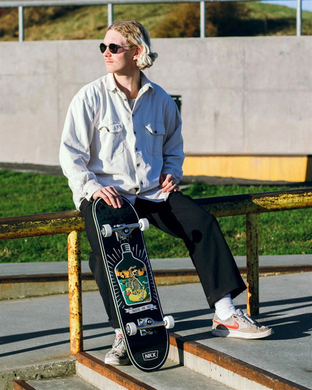 Kompletní NKX Skate Or Die Series Holiday Skateboard 8.375"