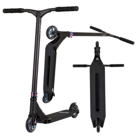 NKD Park Stunt koloběžka Černá a duhová wys. 84 cm