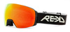 REKD Ascent MagSphere Snow Goggle Kit Black/Chromatic Torch M/L snowboardové a lyžařské brýle