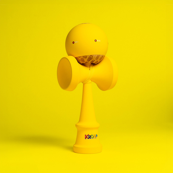 Kendama KROM Barva žlutá