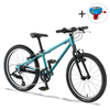 Superlehké dětské kolo KUbikes 20L Tyrkysová