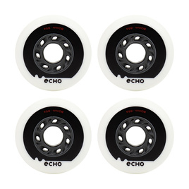 Echo Drift Wheels White/Grey 80 mm (4 ks) kolečka pro kolečkové brusle.)