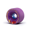 Orangatang Longboard Fat Free Wheels Purple 65mm 83A