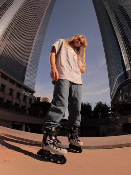 K2 Surge 80 Hardshell Rollers Black and Grey