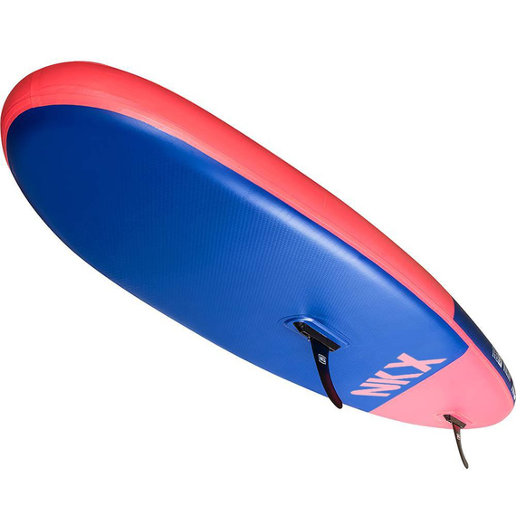 Deska turystyczna SUP pompowana pneumatyczna NKX Windsurf Jasnoczerwono-Niebieski 10'4
