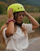NKX Brain Saver Skateboardová helma Lime green