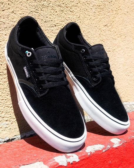 EMERICA Dickson Black/White/Gold Boty