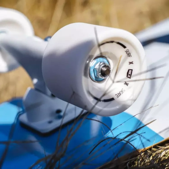 Surfskate Skateboard NKX Maverick Tahiti White-Blue 30"