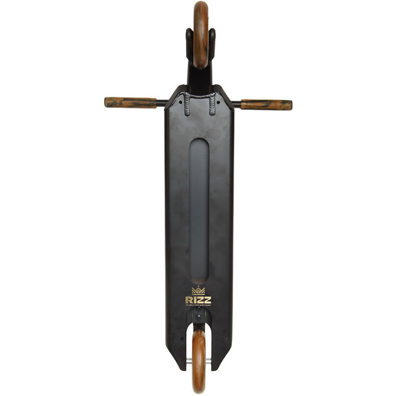 NKD RIZZ Stunt Scooter Black and Gold 88 cm