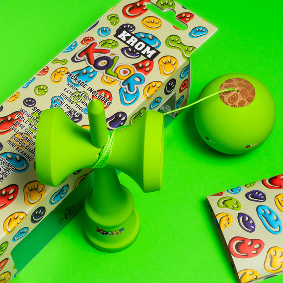 Kendama KROM Barva zelená