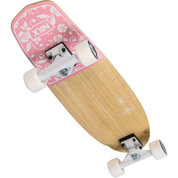 Cruiser NKX Classic Peach Floral Skateboard 26"