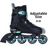 Story Midnight Nastavitelné inline brusle Black-Mint