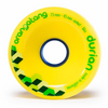 Orangatang Durian Longboard Wheels Yellow 75mm 86A