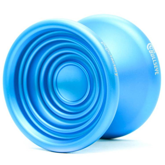 Hliníkové yoyo YoYoFactory Bullseye Blue