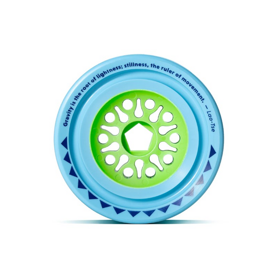 Orangatang Dad Bod Longboard Wheels Blue 105mm 77A