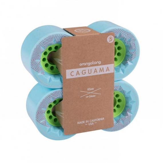 Orangatang Caguama Longboard Wheels Blue 85mm 77A